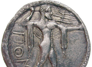Numismatisches Puzzle: Poseidonia