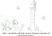 Unser Cartoon: Franklins Welt