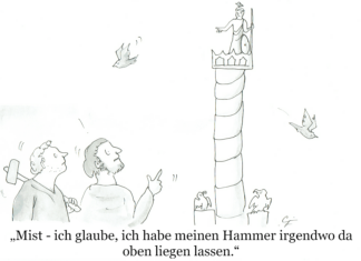 Unser Cartoon: Franklins Welt