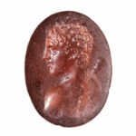 02-02_Antiker Intaglio mit jugendlichem Herakles vom Auerberg_Archaeologische Staatssammlung_Foto Stefanie Friedrich