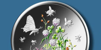 Deutschlands 5-Euro-Sammlermünze „Insektenreich“