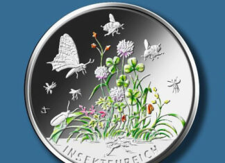 Deutschlands 5-Euro-Sammlermünze „Insektenreich“
