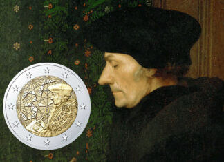 Gemeinsame 2-Euro-Gedenkmünze „35 Jahre Erasmus-Programm“