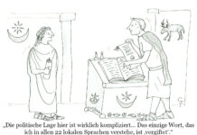 Unser Cartoon: Franklins Welt