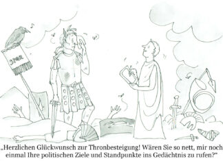 Unser Cartoon: Franklins Welt
