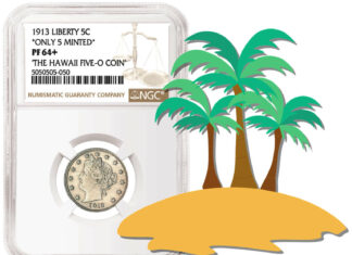 Über 4 Millionen US-Dollar für „Hawaii Five-O“-Nickel