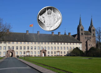 Deutschlands 20-Euro-Sammlermünze „1200 Jahre Kloster Corvey“