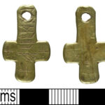 06Unique gold cross with runic inscription, Rights Durham County Council