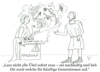 Unser Cartoon: Franklins Welt