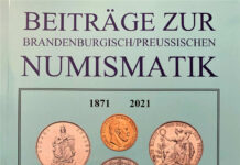 Beiträge zur Brandenburgisch/Preußischen Numismatik 2021