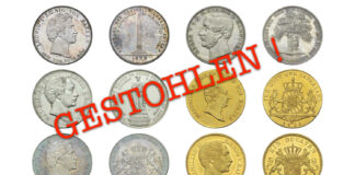 Geschichtstaler-Sammlung in Bayern gestohlen