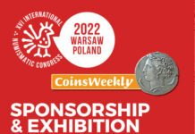 Der Internationale Numismatische Kongress in Warschau sucht Sponsoren