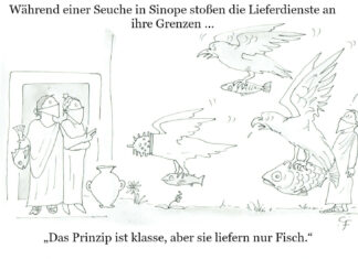 Unser Cartoon: Franklins Welt