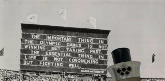 Erinnerungen an die ersten Olympischen Spiele nach dem Krieg