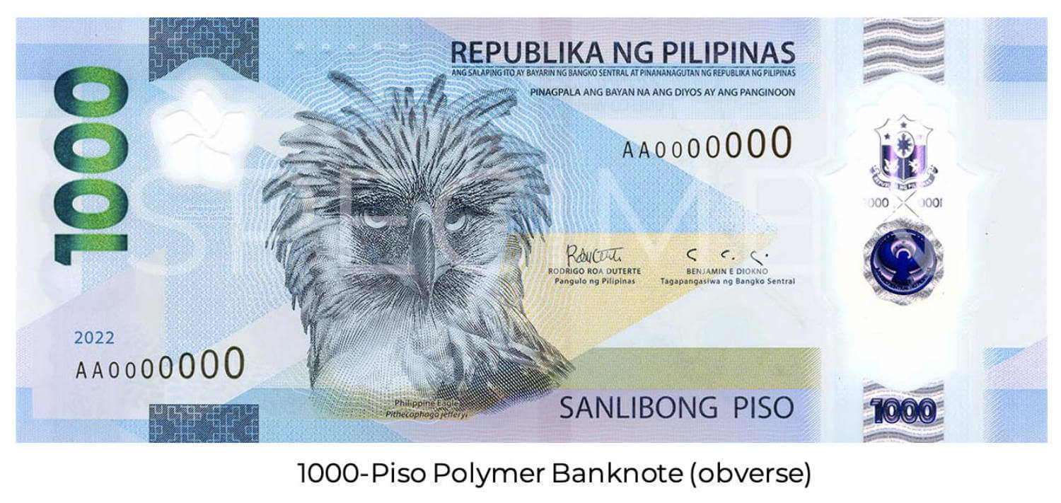 New 500 Philippine Peso Bill, Obverse side of new Philippin…