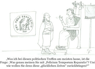 Unser Cartoon: Franklins Welt