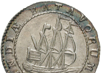 Numismatisches Puzzle: Scheepjesgulden
