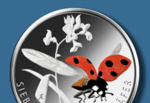 Deutschlands 5-Euro-Sammlermünze „Siebenpunkt Marienkäfer“