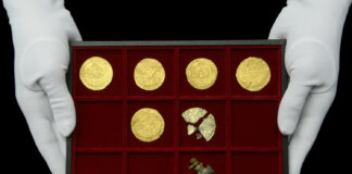 Ehepaar stößt beim Sondengehen auf Goldschatz