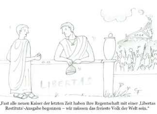 Unser Cartoon: Franklins Welt