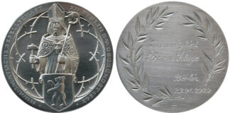 Bernd Kluge wird Ehrenmitglied der Numismatischen Gesellschaft zu Berlin