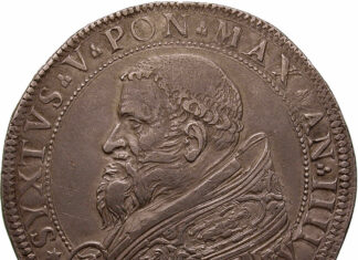 Numismatisches Puzzle: Sixtus V.