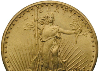 Numismatisches Puzzle: St. Gaudens