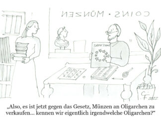 Unser Cartoon: Franklins Welt