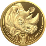 2022 Big 5 Sll Gold Proof Rhino 1oz.