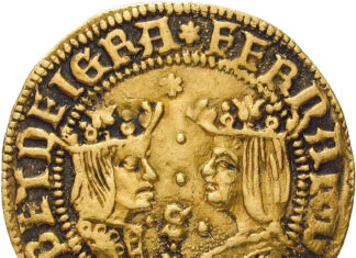 Numismatisches Puzzle: Isabella I. und Ferdinand II.