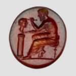 02-Carnelian ring stone