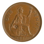 02-George VI (1936-52), copper penny, 1937 Swastika in shield © The Fitzwilliam Museum (1)
