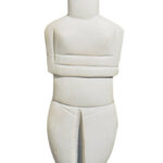 04-Reconstruction of a marble Cycladic figure, 2006