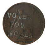 09-Victoria (1837-1901), Copper penny, 1897 ‚VOTES FOR WOMEN‘, c.1913-14 © The Fitzwilliam Museum (1)