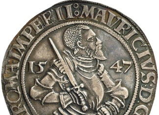 Numismatisches Puzzle: Taler Moritz von Sachsen (1547)