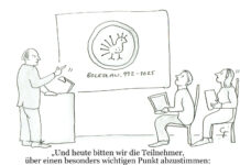 Unser Cartoon: Franklins Welt