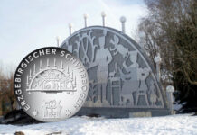 25-Euro-Sammlermünze „Erzgebirgischer Schwibbogen“