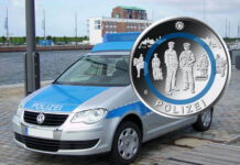 Deutschland ehrt die Polizei mit 10-Euro-Sammlermünze