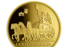 Staatliche Münze Berlin prägt Quadriga auch in Gold