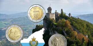 Kaum im Umlauf zu finden: 2-Euro-Gedenkmünzen aus San Marino