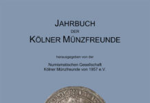 Kölner Münzfreunde veröffentlichen drittes Jahrbuch