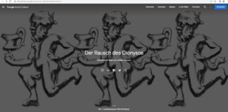 Griechischer Wein auf antiken Münzen