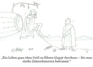 Unser Cartoon: Franklins Welt