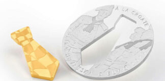 Zwei Münzen in einer: die kroatische Krawatte