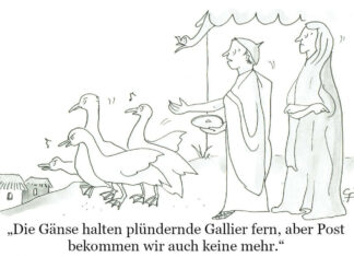 Unser Cartoon: Franklins Welt